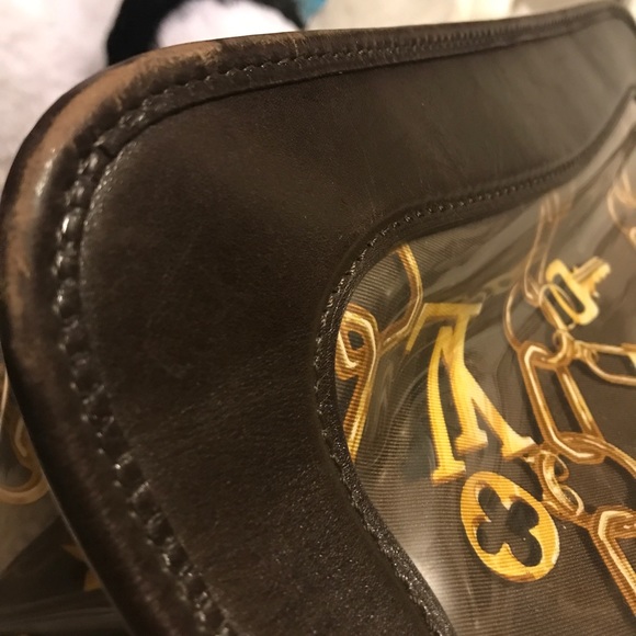 Auth rare louis-vuitton purse Musette Chain Link Monogram Rare Finds - Picture 8 of 15